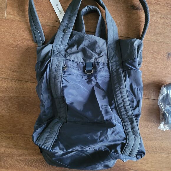 Hobo Slouch Bag + 2 Straps Tote Navy Diaper Shoulder Purse ODODOS 19L 2.0 Multi - Picture 12 of 16